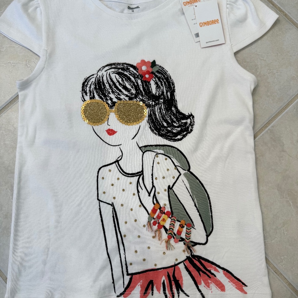 Gymboree NWT Girls Top Size 12